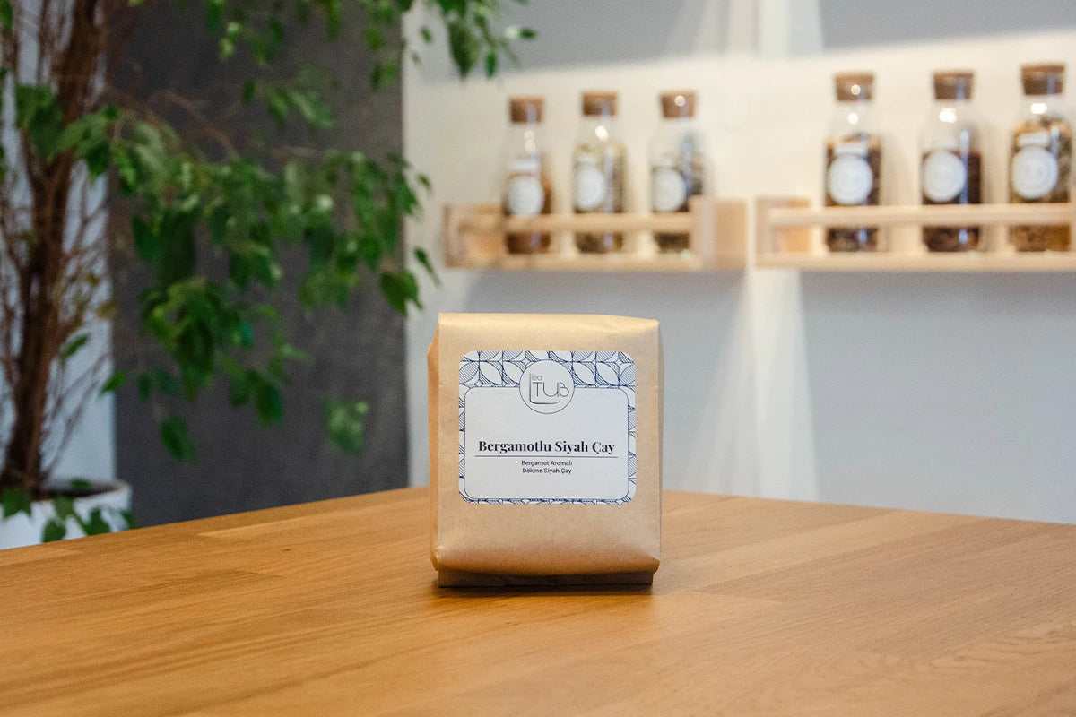 Bergamot Aromalı Siyah Çay - teatub