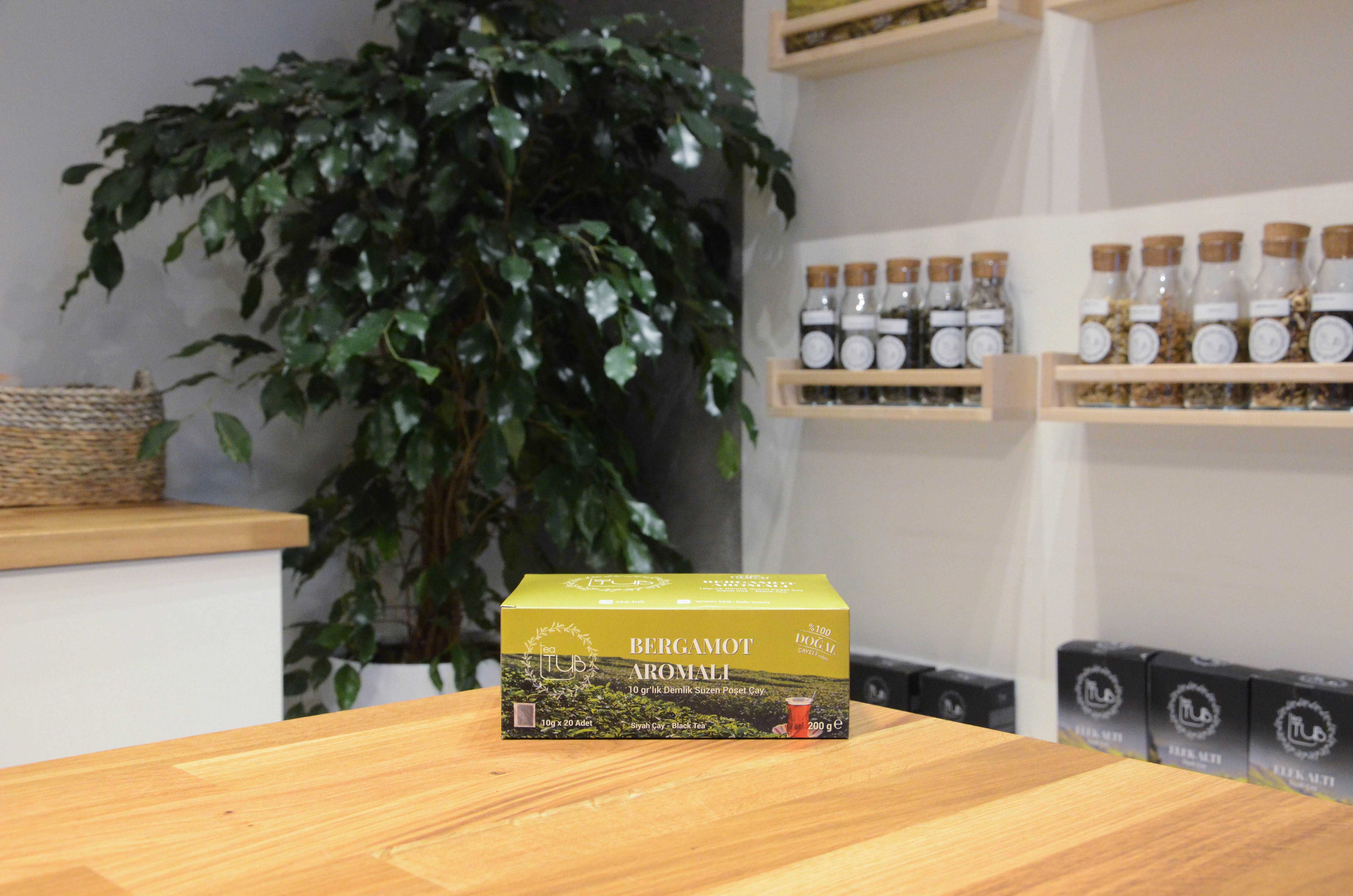 Bergamot Aromalı Demlik Poşet Çay - teatub