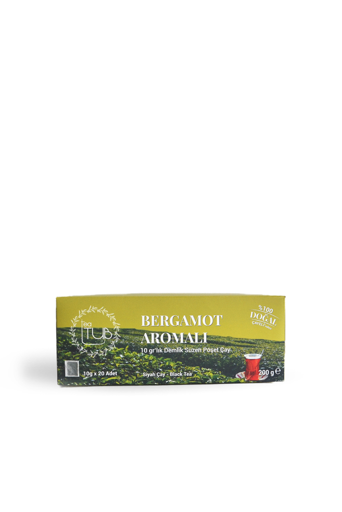 Bergamot aromalı Demlik poşet çay - teatub
